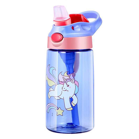 SIP Box Kids Water Bottle 400ml - Purple Unicorn