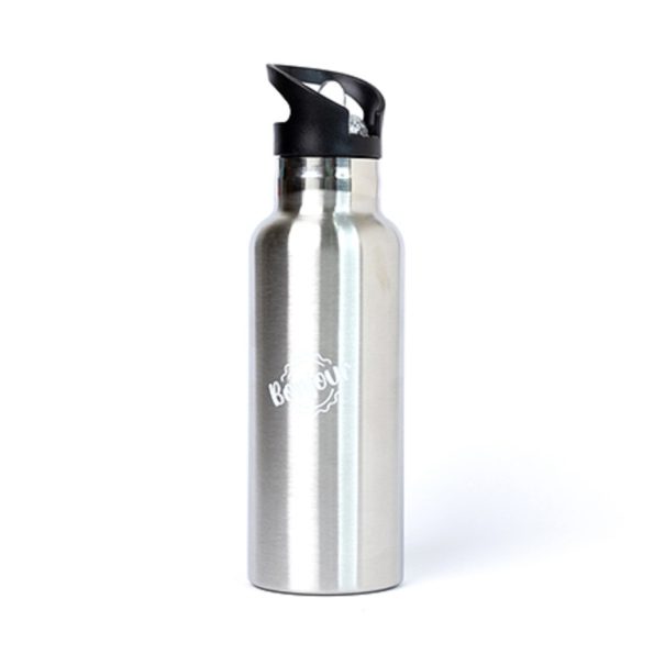 SIP Box Premium Water Bottle 500ml - Steel Grey