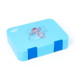 TIFF Box Dual Clip Bento Lunch Box - Blue Astronaut