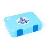 TIFF Box Dual Clip Bento Lunch Box - Blue Jet