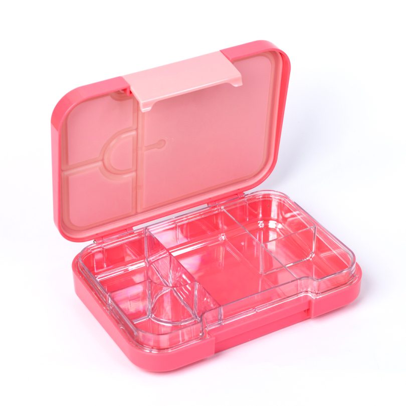 SNAX Box Uni Clip Bento Mini Lunch Box - Pink Unicorn