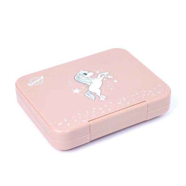 TIFF Box Uni Clip Bento Lunch Box - Pink Unicorn