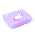 TIFF Box Uni Clip Bento Lunch Box - Purple Unicorn