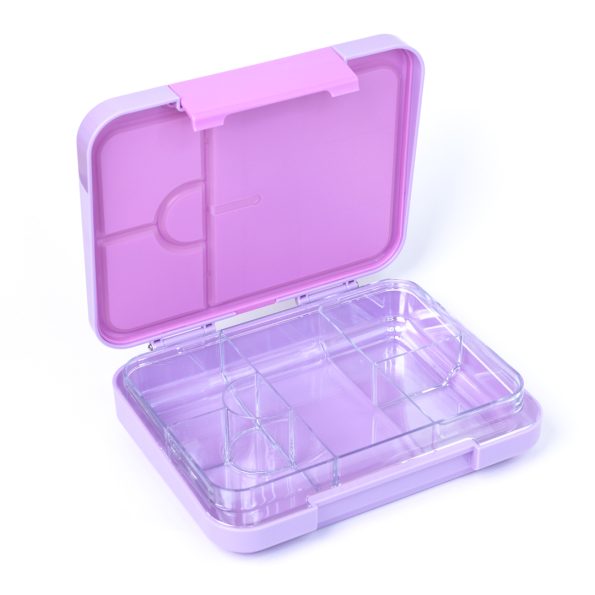 TIFF Box Uni Clip Bento Lunch Box - Purple Unicorn