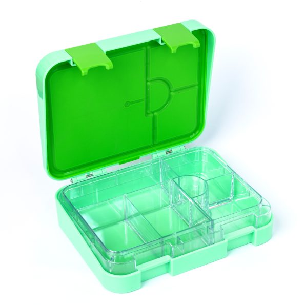 TIFF Box Dual Clip Bento Lunch Box - Green NGU