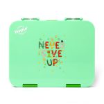 TIFF Box Dual Clip Bento Lunch Box - Green Penguin