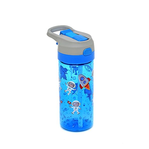 SIP Box Kids Mini Tritan Water Bottle 400ml - Blue Spaceman