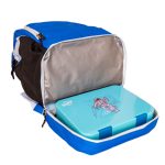 Back Pack Max Blue - Back Pack & Lunch Bag 2-in-1