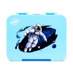 TIFF Box Dual Clip Bento Lunch Box - Blue Spaceman