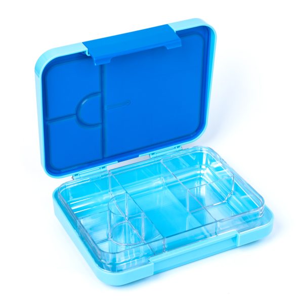 TIFF Box Uni Clip Bento Lunch Box - Blue Astronaut