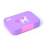 SNAX Box Uni Clip Bento Mini Lunch Box - Purple Unicorn