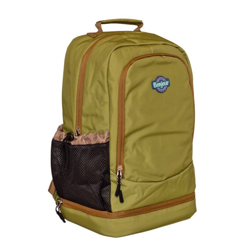 Back Pack Max Green - Back Pack & Lunch Bag 2-in-1