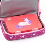 Back Pack Max Pink Unicorn - Back Pack & Lunch Bag 2-in-1